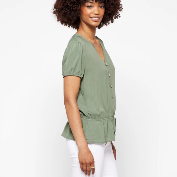 Fortune & Ivy Josephine button down top - Picture 4 of 9